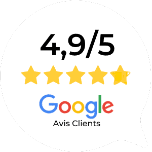 Avis Google 4.9/5
